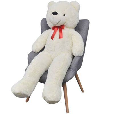 XXL-Plüsch-Teddybär Weiß 150 cm