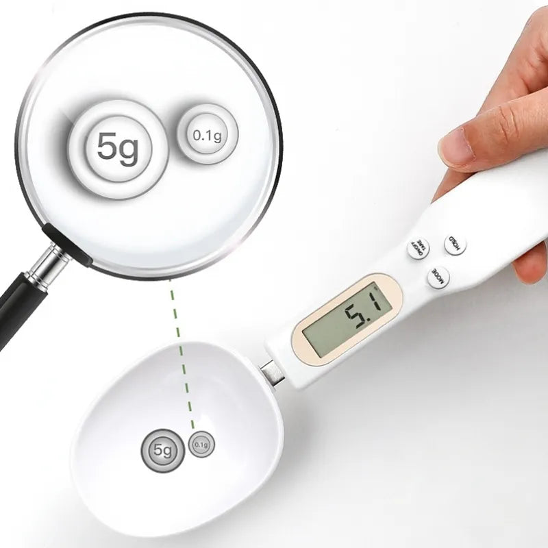 Weighing Spoon Scale Home Kitchen Tool Electronic Measuring Coffee Food Flour Powder